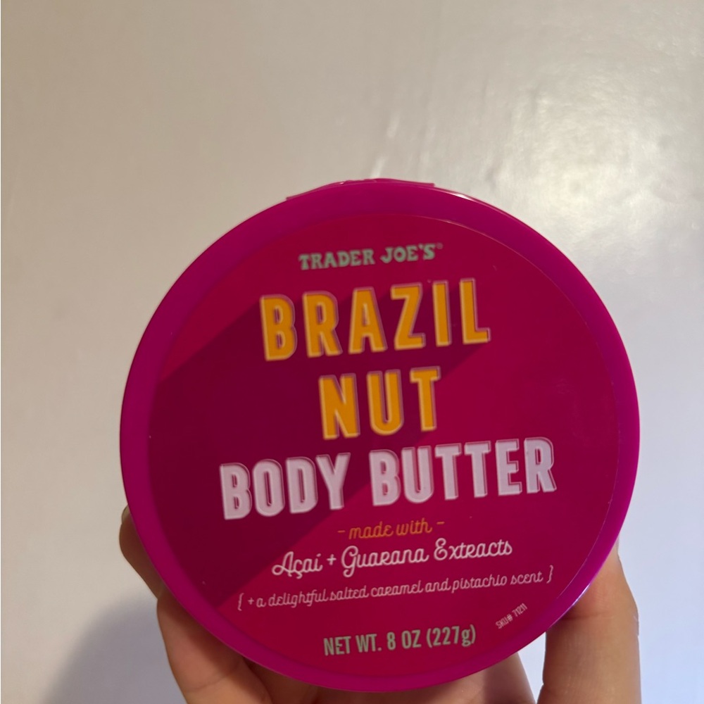 Trader Joe's Brazil Nut Body Butter - Pink